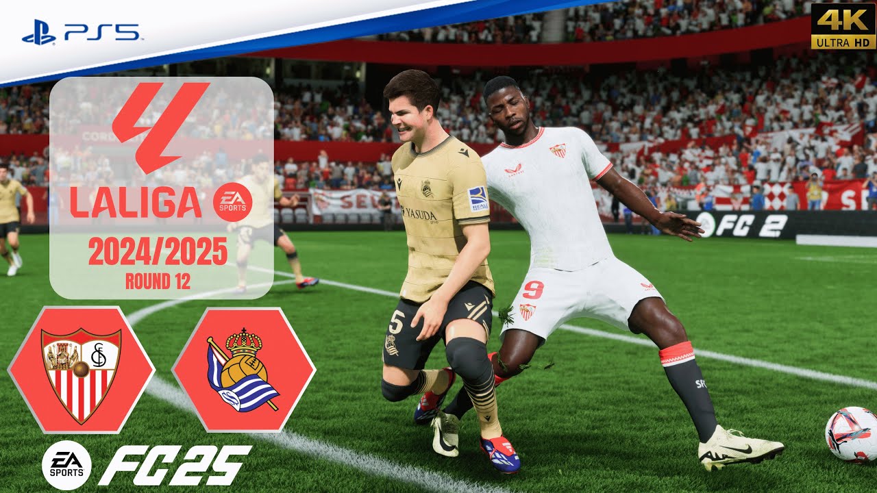 FC 25 - Sevilla vs. Real Sociedad | La Liga 24/25 | Full Match | PS5 ...