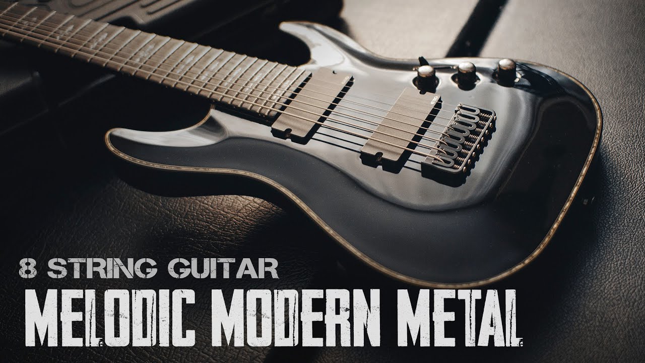 "Fading in Silence" || 8 String Melodic Modern Metal Playthrough - YouTube