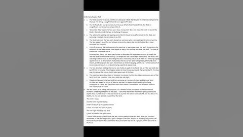 The Rock and The Sea #Poem#Class 8 #Gulmohar#New Edition