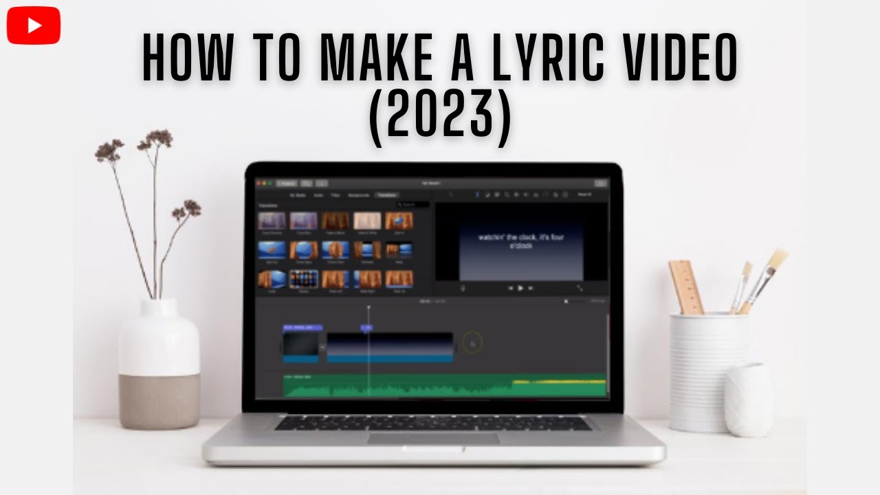 How To Make A Lyric Video - YouTube