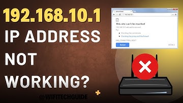 192.168.10.1 Not Opening? Do This Now