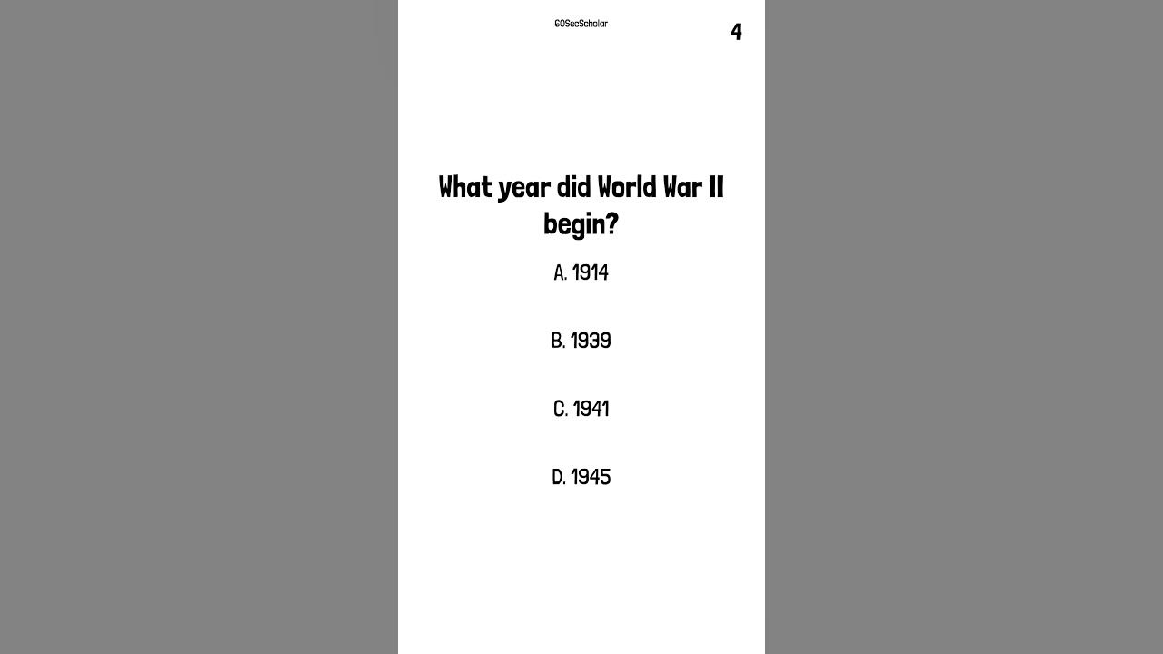  what year did world war ii begin shorts youtube