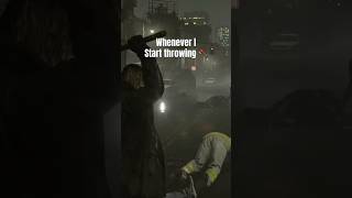 Anyone else when they use the Axe?  #residentevilrequiem