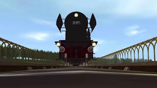 Busy on a Beautiful Viaduct - (Trainz Video Test)