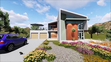Modern House Design ideas - Lumion video animation