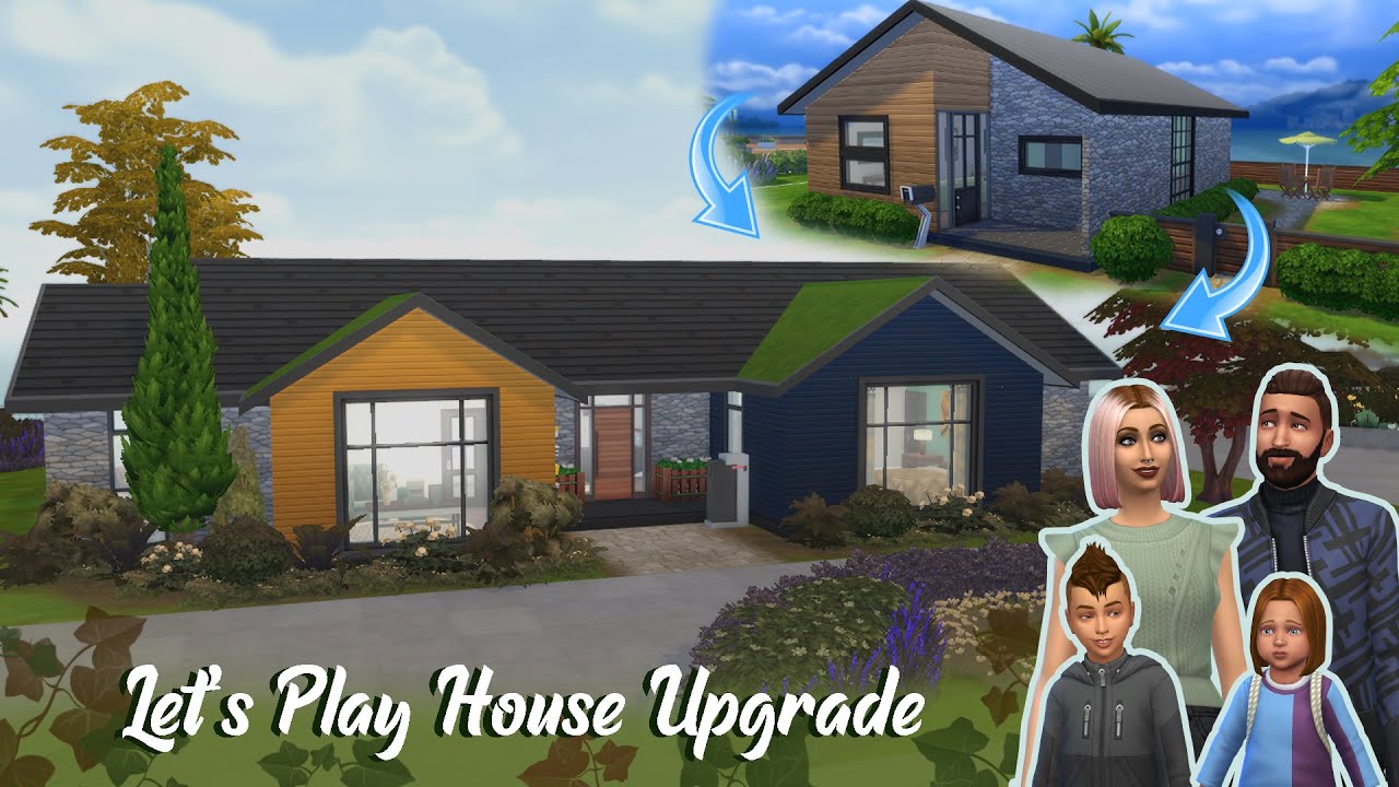 Let's Play House Upgrade | Sims 4 Speed Build - YouTube