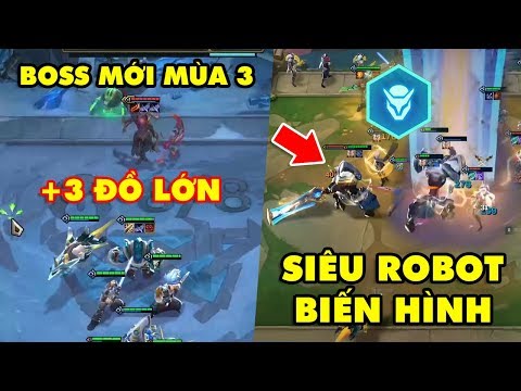 TOP khoảnh khắc điên rồ nhất Đấu Trường Chân Lý #59: Boss mới 3 đồ mùa 3 - Siêu Robot biến hình