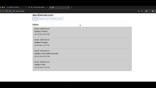 CS50W - Project 3 - Mail