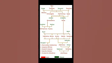 Mahabharatha Family Tree 
