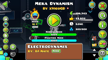 Meka Dynamism (Easy Demon) by xVicoGD | Geometry Dash