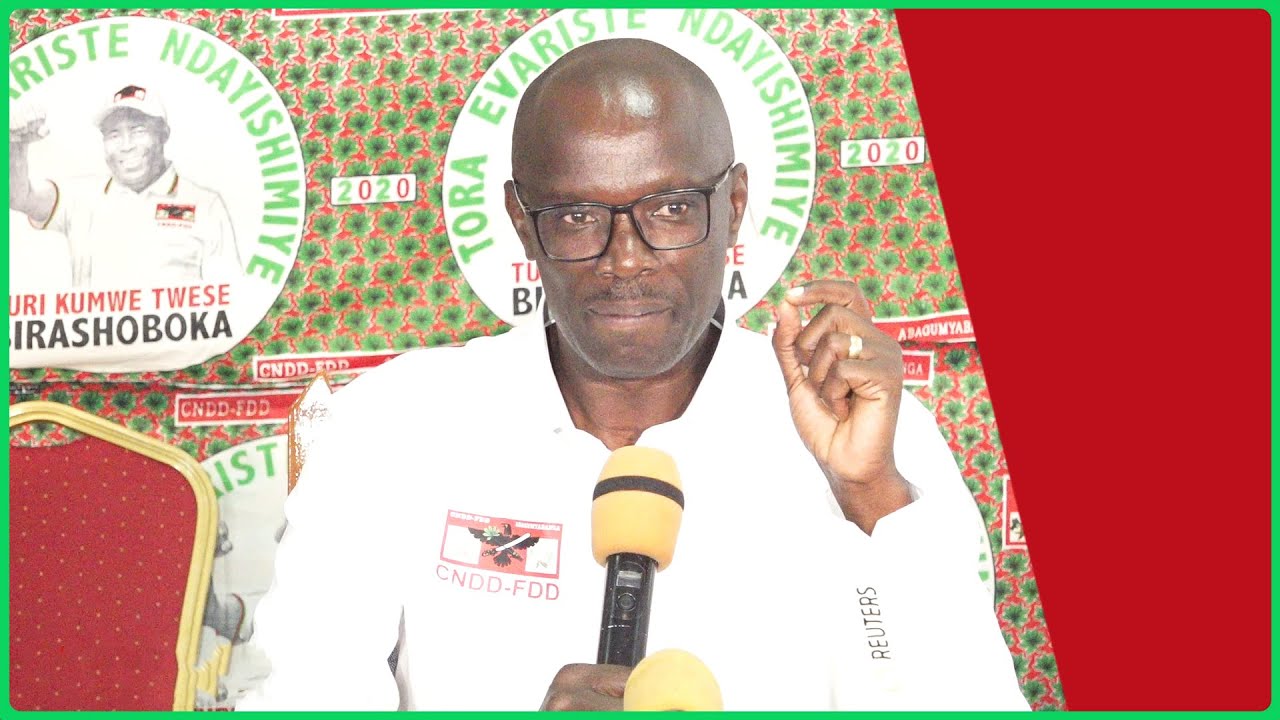 Réverien Ndikuriyo arakurira inkoni ku gishitsi umugambwe wa Agathon ...