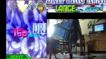 DRIFTING AWAY - HEAVY - AA#133 (Full Combo) on DDR MAX 2 (PS2, US)