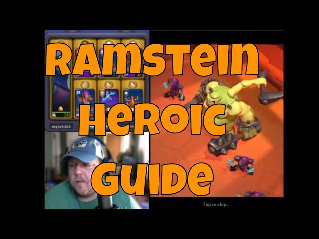 Ramstein The Gorger Heroic Walkthrough Free to Play Warcraft Rumble Guide class=