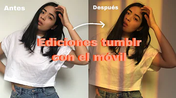 Como editar uma foto pra ficar Tumblr?