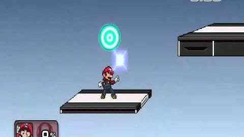 Super Smash Flash 2 Target Smash: Mario. Level 1