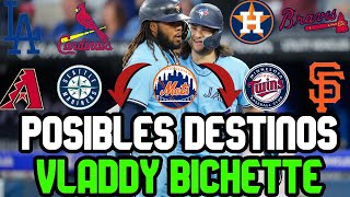 POSIBLES DESTINOS PARA VLADIMIR GUERRERO JR Y BO BICHETTE EN TRADE DEADLINE MLB 2024 MLB RUMORS 2024