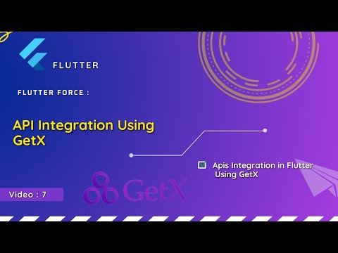 7# Flutter getX tutorial | Fetching Apis Data Using getX