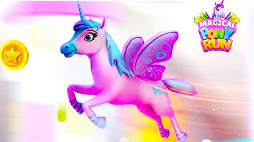 Magical Pony Run Unicorn Runner - Android Gameplay Part 1