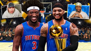 What If Carmelo Anthony Was DRAFTED BY THE PISTONS