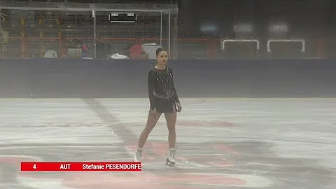 Stefanie Pesendorfer  2022 Tirnavia Ice Cup SP