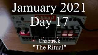 #Jamuary2021 | Day 17 | Dark Techno on Volca Sample | Chaotrick - The Ritual