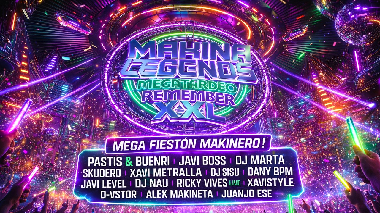 MEGATARDEO REMEMBER XXL @ TERMINAL Sabadell 🏁 | Makina Legends (28.02.2026)