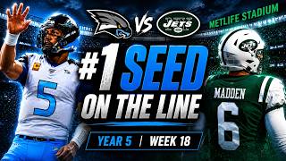 The #1 Seed Comes Down to This - Madden 25 Snowhawks Expansion Franchise - Ep. 53