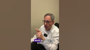 Steps To File An Extension For Your Tax Return! 1️⃣2️⃣3️⃣