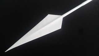 Как сделать копье из бумаги, How to make a spear out of paper