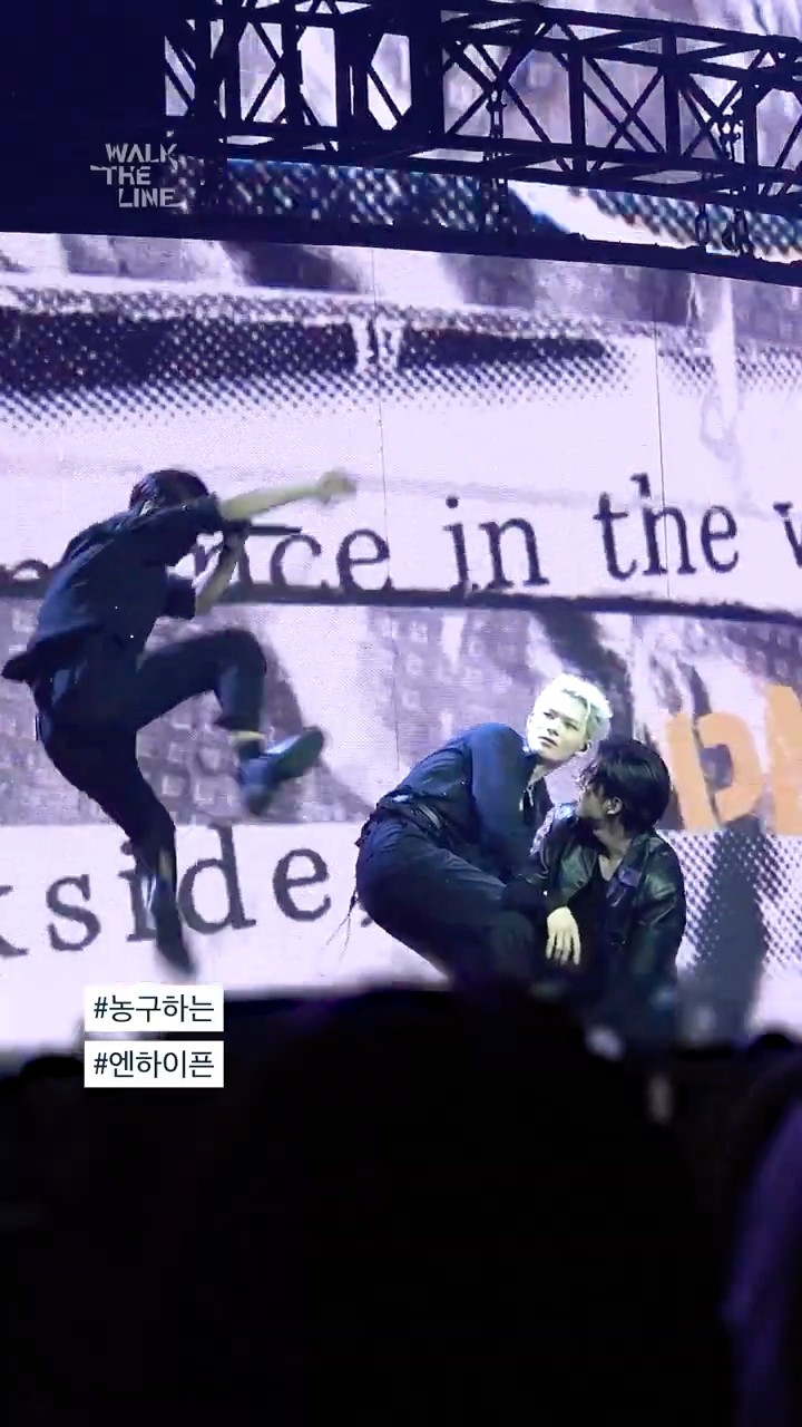 EN_Clip] 시카고에서의 #엔하이픈 ⛹️ #EN_WORLDTOUR_WALKTHELINE