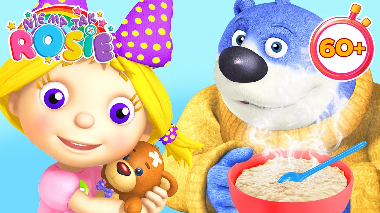 Mała dziewczynka i cztery misie! 🐻🥣 Ulubione bajki 💖 Godzinna opowieść dla dzieci