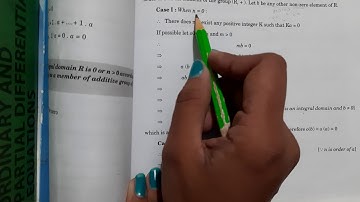 B.Sc./B.A.III || Groups and Rings || lecture-34