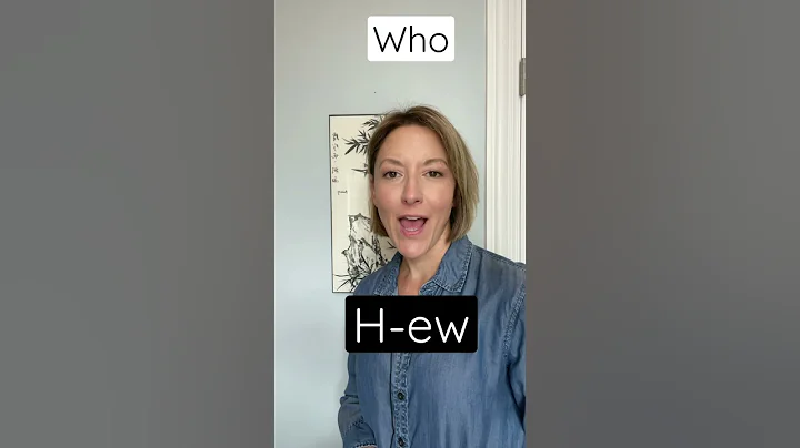 How to Pronounce WHO - #SHORTS Quick English Pronunciation Mini Lesson