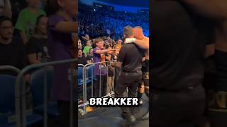 Bron Breakker quería que sacarán de la arena a estos fanáticos por hacer el Yeet #wwe #bronbreakker