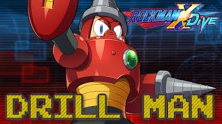 Mega Man X DiVE: Drill Man Boss Challenge