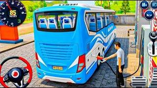 Offroad Bus Drive 3D Simulator - Real Offroad Bus Game - Android Gameplay screenshot 2