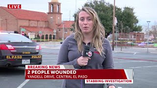 Two people stabbed in Central El Paso