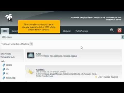 How to clear cache in CMS Made Simple