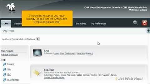 How to clear cache in CMS Made Simple