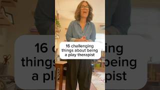 Some of the challenges behind being a play therapist #childrenstherapy #playtherapy