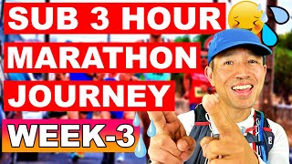 My Sub 3 Hour Marathon Journey Training Series Week 3 | Diet And Nutrition