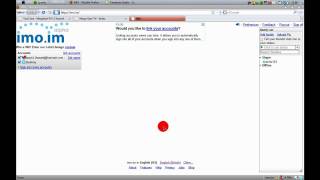 Cool Site: imo.im - New Web Based Multi-Platform Instant Messenger - imo.im (MegaByte tv) [HD] screenshot 5