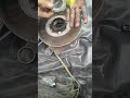 Kia bonggo installation of hub bearing