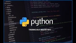 PROGRMACION(Triangulo rectangulo invertido)PY