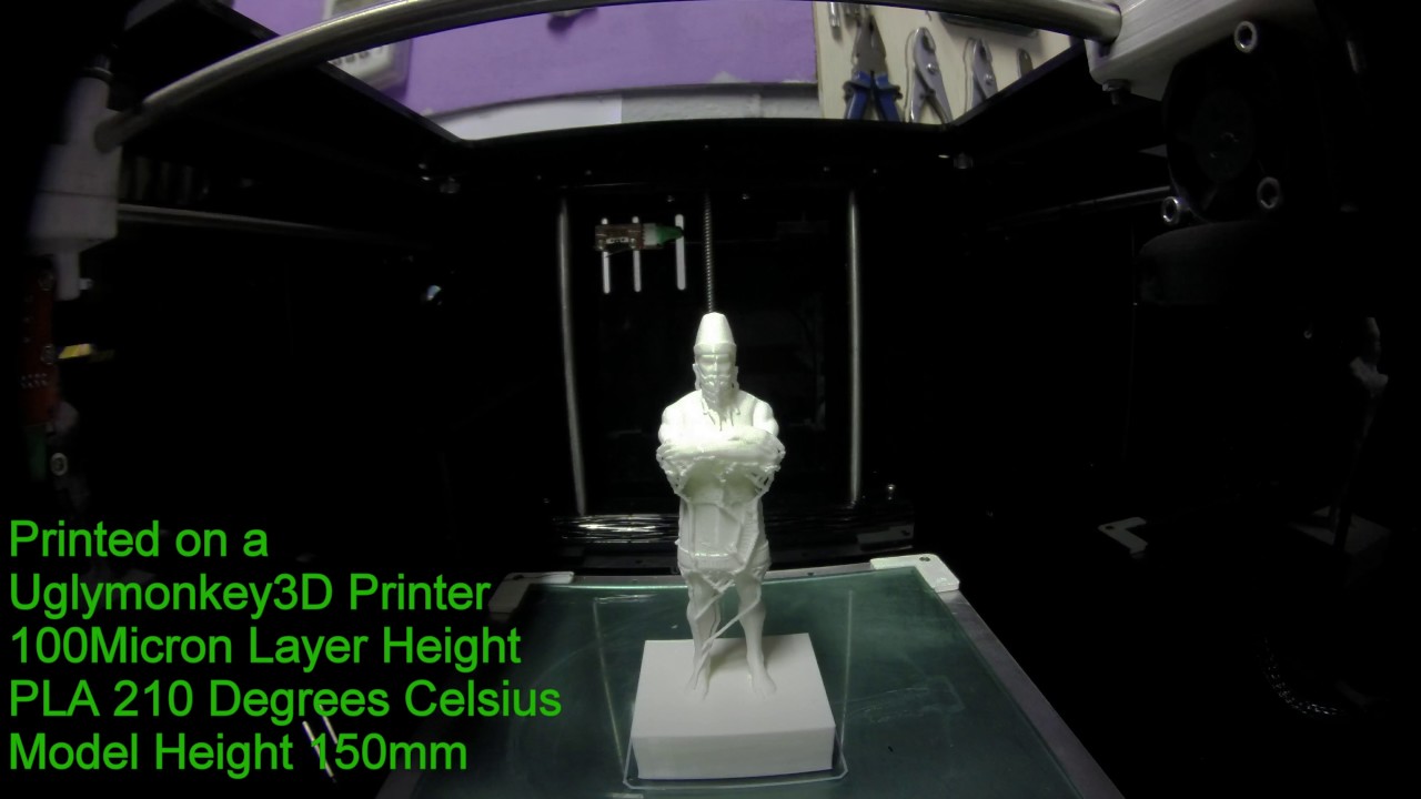 Another Job Printed on a Uglymonkey 3D Printer