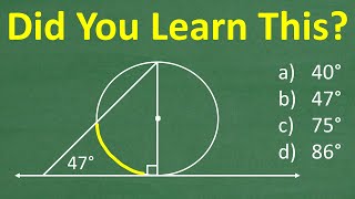 Geometry Challenge! Can You Solve for the Arc Measure?