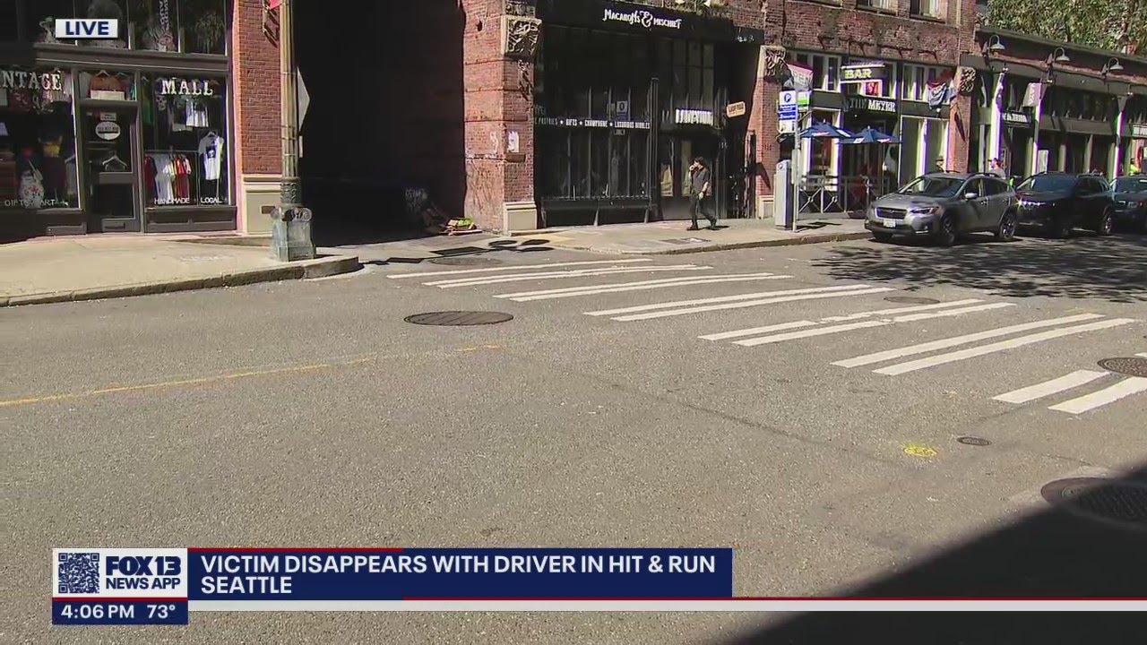 Seattle Police looking for driver who hit victim in Pioneer Square ...