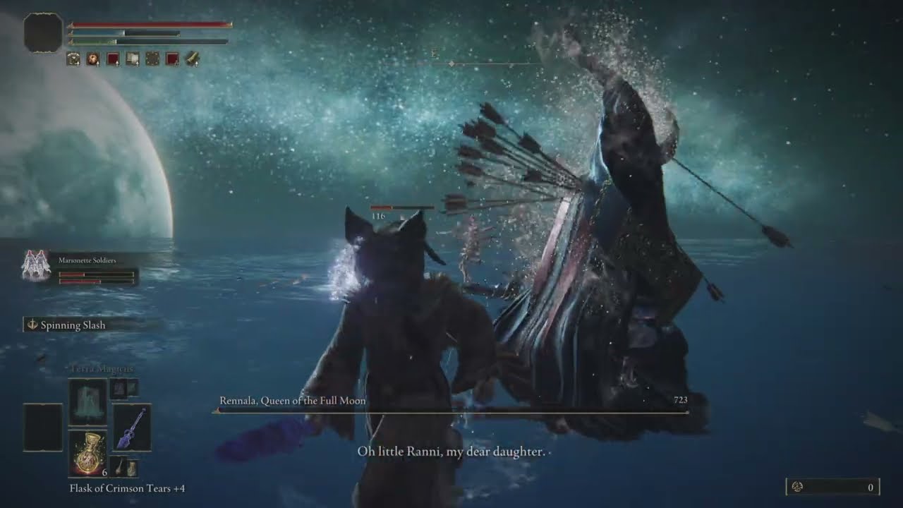 Elden Ring Beat the second stage of Rennala easy using the