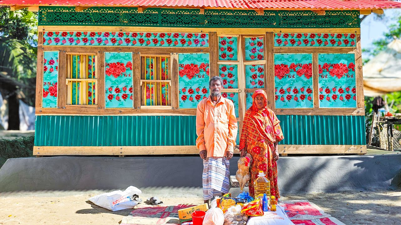 এই মানুষ দুটো এখন অনেক সুখে থাকবে,,, ঘরের পরে এবার বাজার উপহার দেওয়া হল অসহয় সেই পরিবারকে!