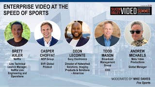 SVVS 2025: Enterprise Video at the Speed of Sports